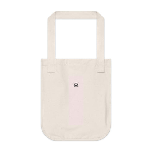 Crown Stripe Organic Canvas Tote Bag