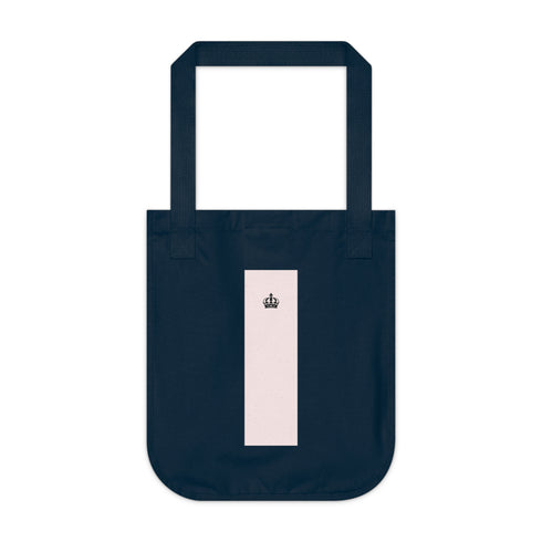 Crown Stripe Organic Canvas Tote Bag