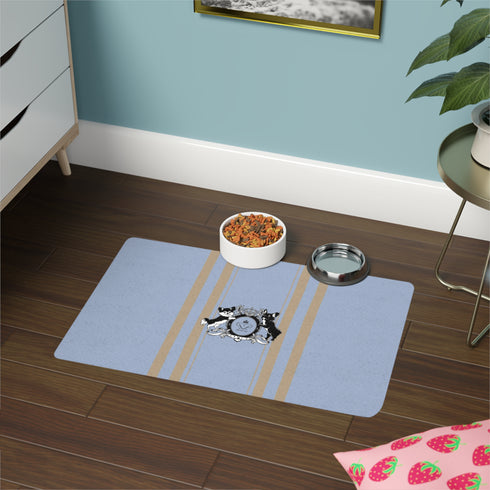 Privé Pet Feeding Mat with Crest (12x18)