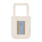 Striped Crest Organic Cotton Canvas Tote Bag