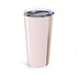 Privé Pet Blush Stripe Stainless Steel Tumbler – 20oz