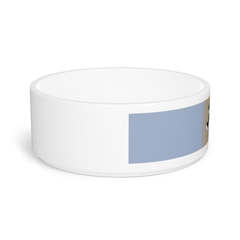 Privé Pet Signature Crest Ceramic Pet Bowl- 16oz