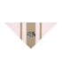 Privé Pet Blush Crest Stripe Dog Bandana