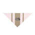 Privé Pet Blush Crest Stripe Dog Bandana