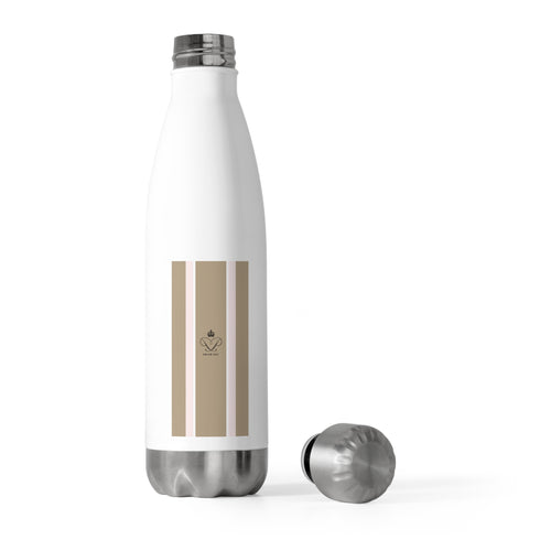 Privé Pet Stripe Stainless Steel Insulated Water Bottle