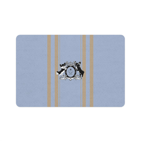 Privé Pet Feeding Mat with Crest (12x18)