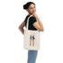 Crown Stripe Organic Canvas Tote Bag