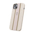 Blush Stripe iPhone Case — Biodegradable Minimalist iPhone Cover