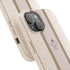 Blush Stripe iPhone Case — Biodegradable Minimalist iPhone Cover