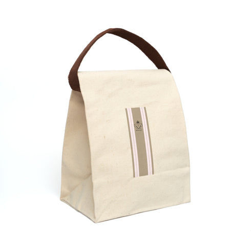 Privé Pet Riviera Stripe Canvas Lunch or Treat Tote