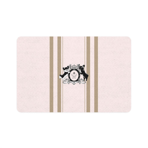 Privé Pet Feeding Mat with Crest (12x18)