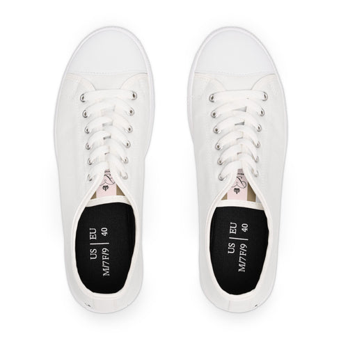 Privé Pet Low Top Canvas Sneakers