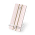 Striped Acrylic Phone Stand — Elegant Mobile Display Stand for Smartphones