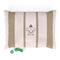Privé Pet Signature Stripe Luxury Fleece Pet Bed