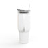 Privé Pet 40oz Dog Mom Hydration Tumbler with Handle (Keeps Drinks Hot & Cold)