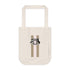 Crown Stripe Organic Canvas Tote Bag