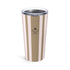 Privé Pet Blush Stripe Stainless Steel Tumbler – 20oz