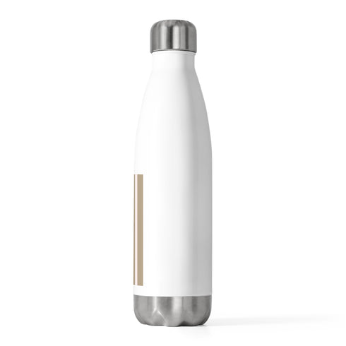 Privé Pet Stripe Stainless Steel Insulated Water Bottle