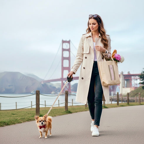 Privé Pet Small Organic Cotton Eco-Tote Bag