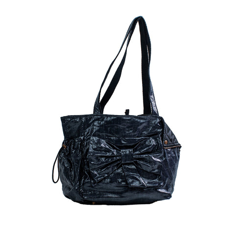 The Dauphine Dog Carrier in Coated Linen