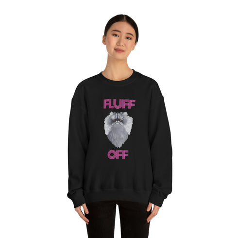 Fluff Off Cat Lover's Sweatshirt
