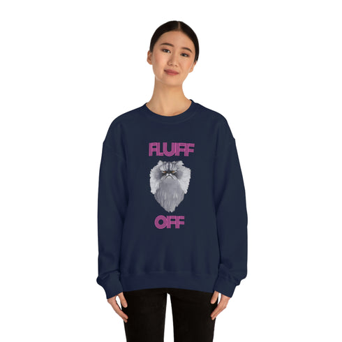 Fluff Off Cat Lover's Sweatshirt