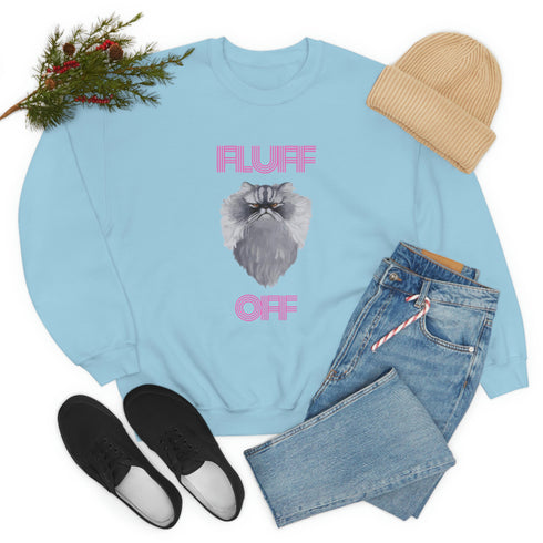 Fluff Off Cat Lover's Sweatshirt