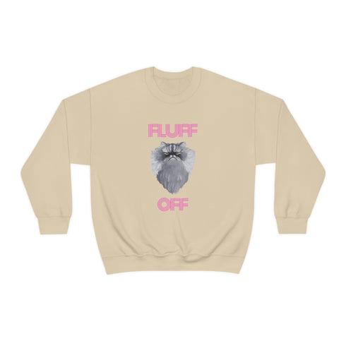 Fluff Off Cat Lover's Sweatshirt