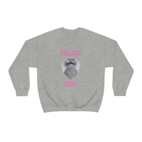 Fluff Off Cat Lover's Sweatshirt