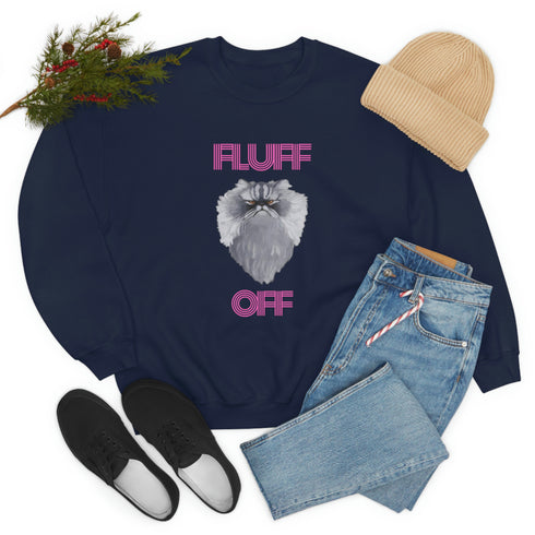 Fluff Off Cat Lover's Sweatshirt