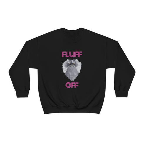 Fluff Off Cat Lover's Sweatshirt