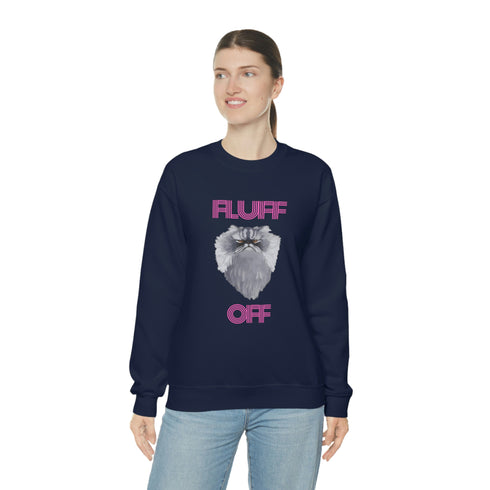 Fluff Off Cat Lover's Sweatshirt