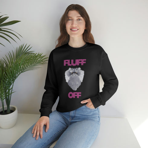 Fluff Off Cat Lover's Sweatshirt