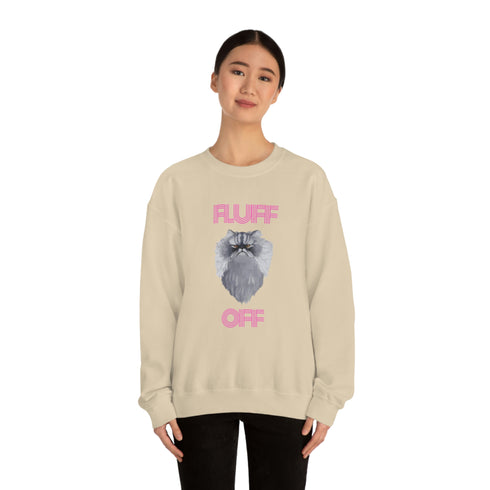 Fluff Off Cat Lover's Sweatshirt